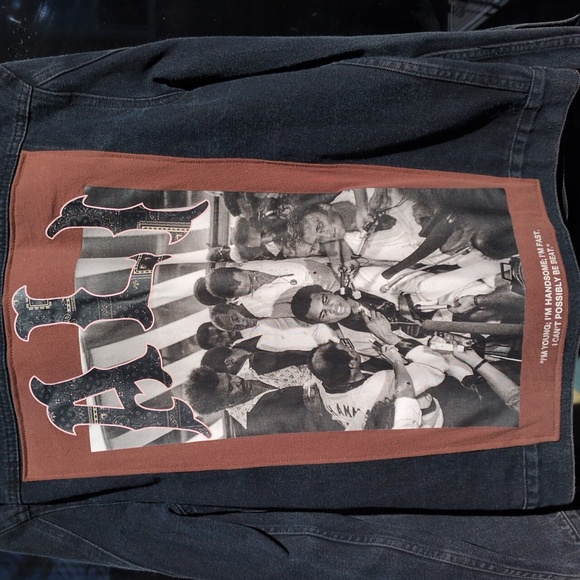 Mohammad Ali Black Denim Jacket - Picture 2 of 6